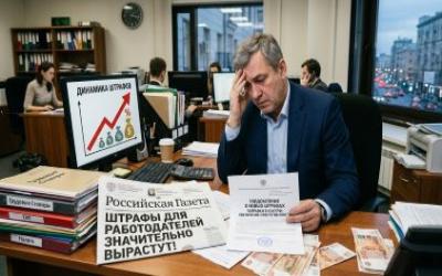 Штрафы для работодателей вырастут в 15 раз